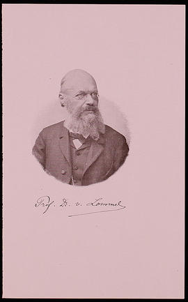 Lommel Eugenio Cornelio Giuseppe [von], ritratto