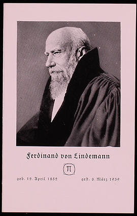 Lindemann Ferdinand [von], ritratto