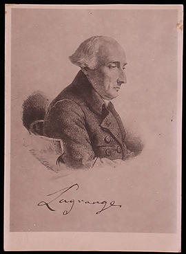 Lagrange Giuseppe Luigi [Joseph-Louis], ritratto