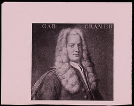 Cramer Gabriel, rotratto